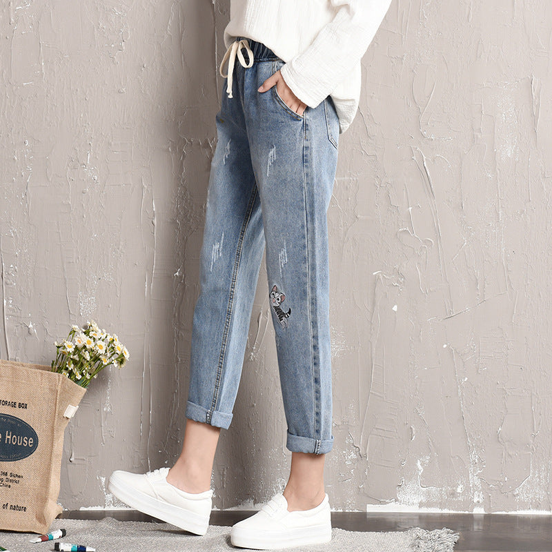 Women's Slim Fit Straight Jeans Women's Slim Fit Straight Jeans